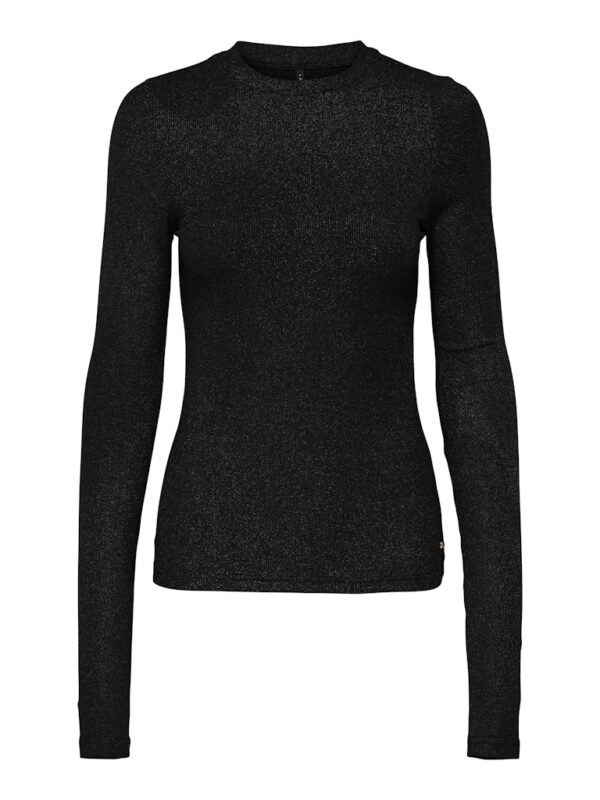 GLITTER RIB TOP LENA