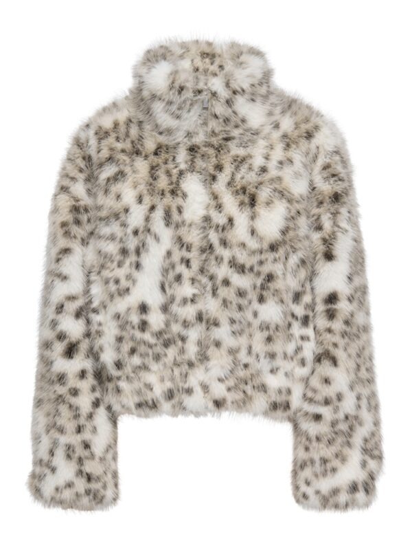 FAUX FUR LEO JACKET JANIS