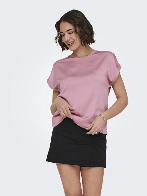 SATIN MIX TOP LIEKE