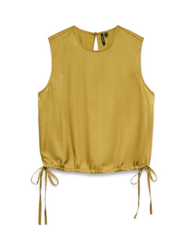 SATIN SHORT TOP MIRA