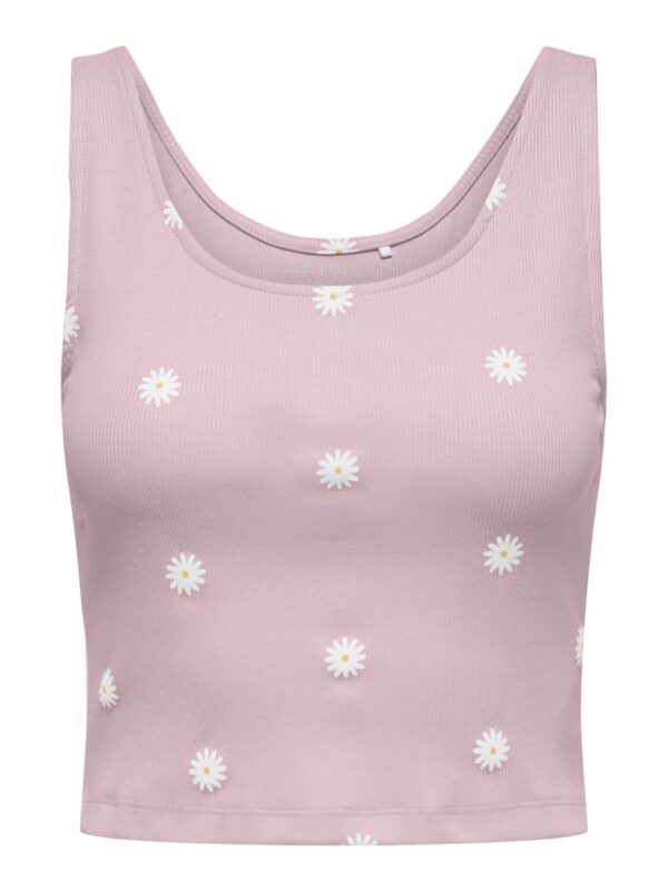CROPPED RIB TOP FENJA