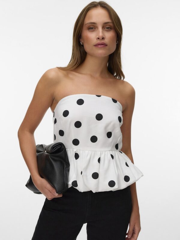 STRAPLESS BALLOON TOP TORA