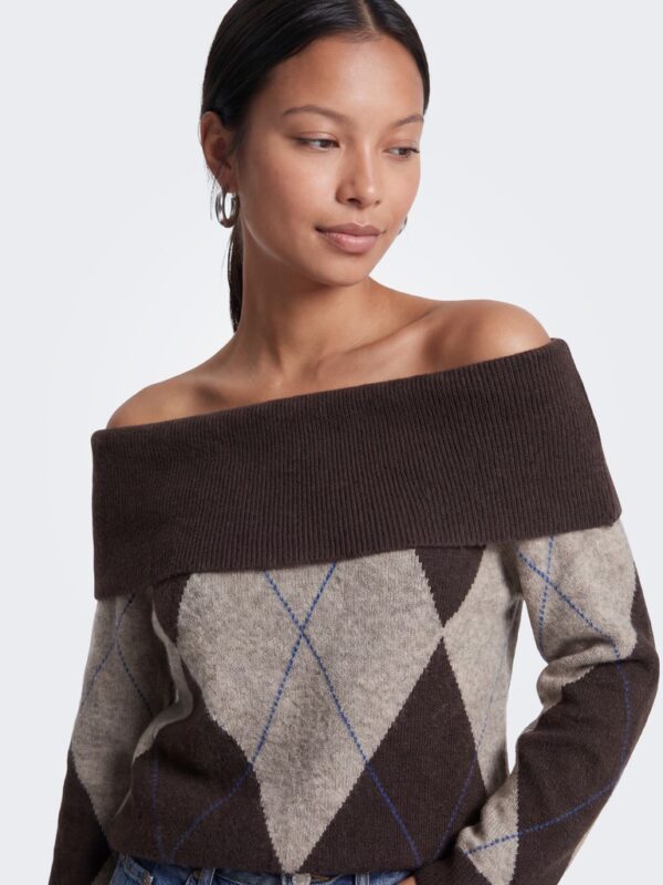 OFF SHOULDER ΠΛΕΚΤΗ ΜΠΛΟΥΖΑ ALIVIA