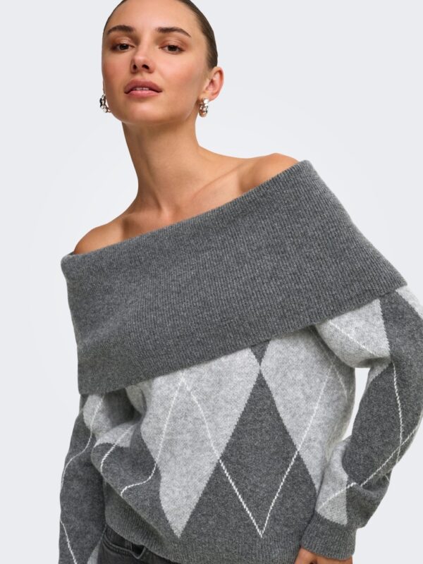 OFF SHOULDER ΠΛΕΚΤΗ ΜΠΛΟΥΖΑ ALIVIA