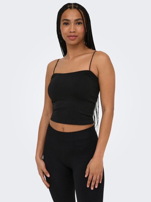 SEAMLESS PADDED CROP TOP BELLA