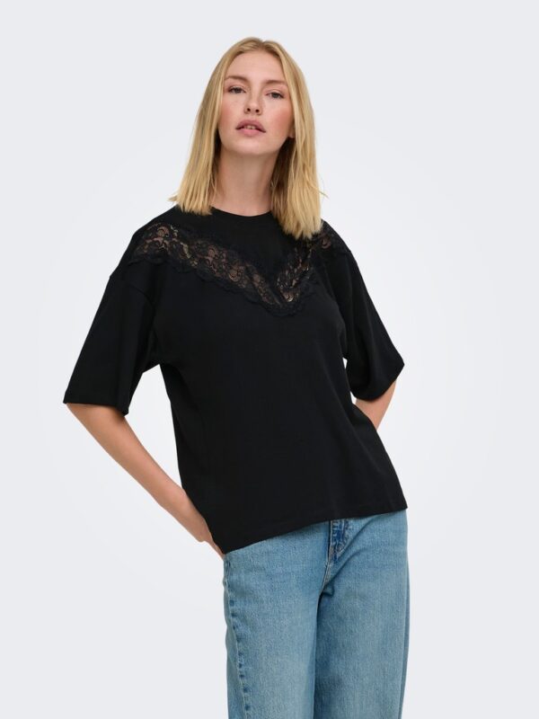 LACE MIX TOP VIVI