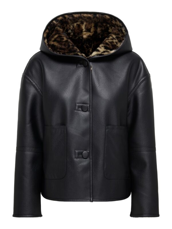FAUX LEATHER REVERSE JACKET SOLO