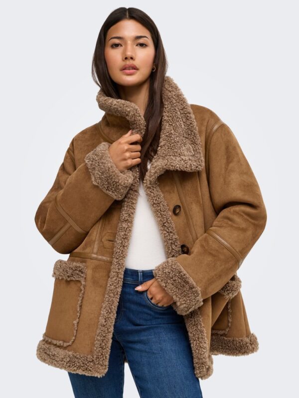FAUX SUEDE JACKET KYLIE
