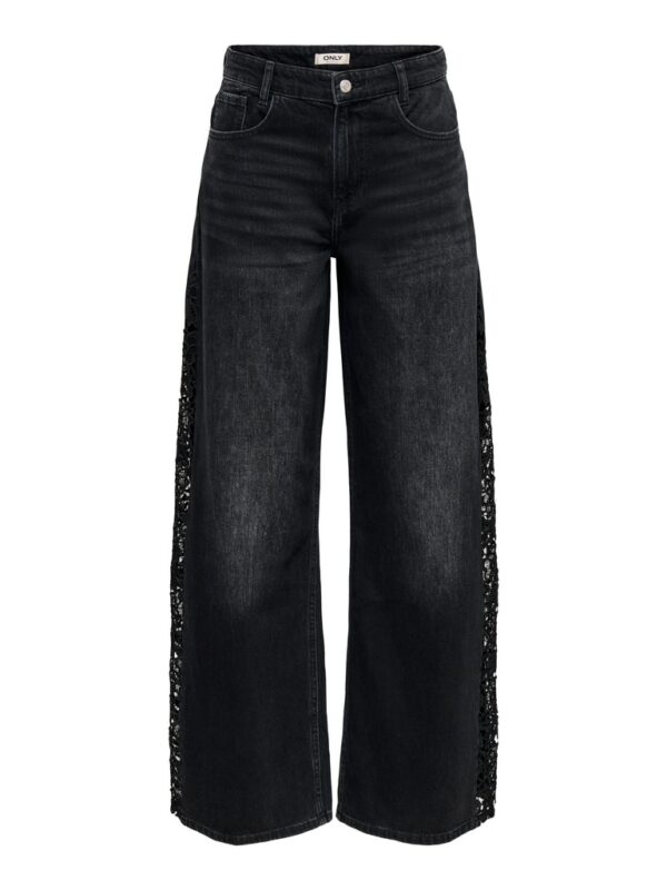 HW WIDE LACE DENIM ΠΑΝΤΕΛΟΝΙ ALANIS