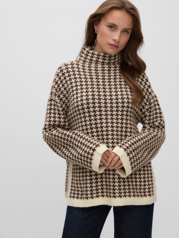 ΠΛΕΚΤΗ PIE DE POULE ΜΠΛΟΥΖΑ COMO